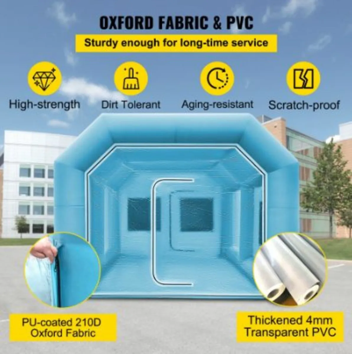 Inflatable Spray Booth Paint Tent Car Paint Flame for sale in Co