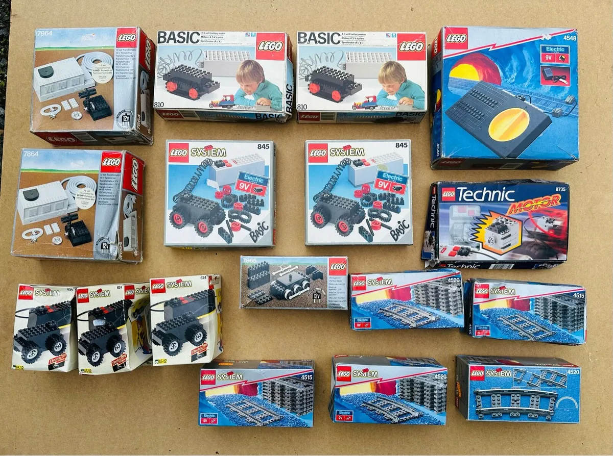 VINTAGE LEGO MOTORS LEGO JOB LOT for sale in Co. Kildare for 500 on DoneDeal