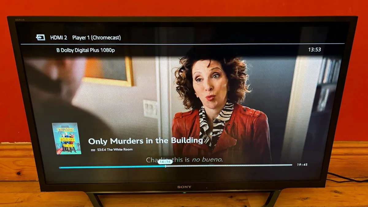 32” Sony Bravia LED TV with Chromecast for sale in Co. Dublin for €130