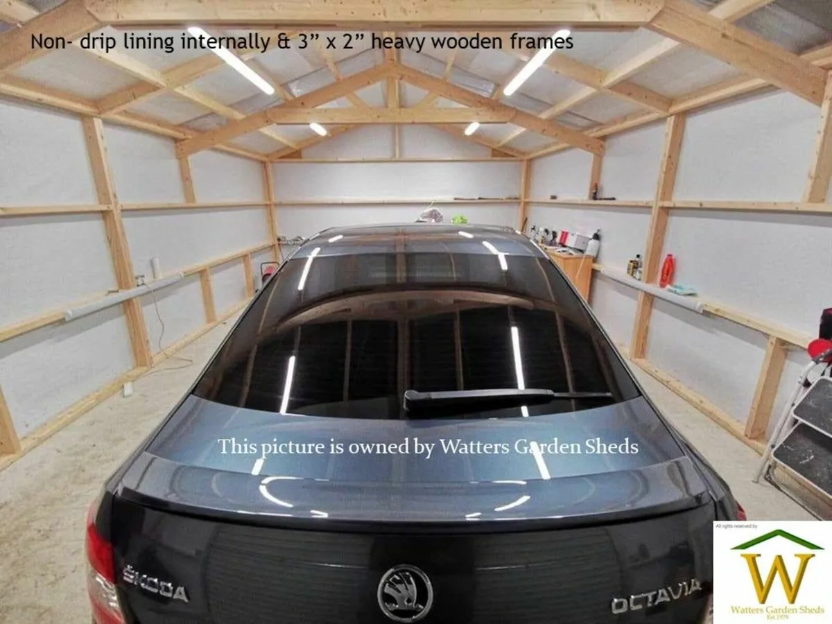 Budget car garages for sale. prices won't beaten - Image 3