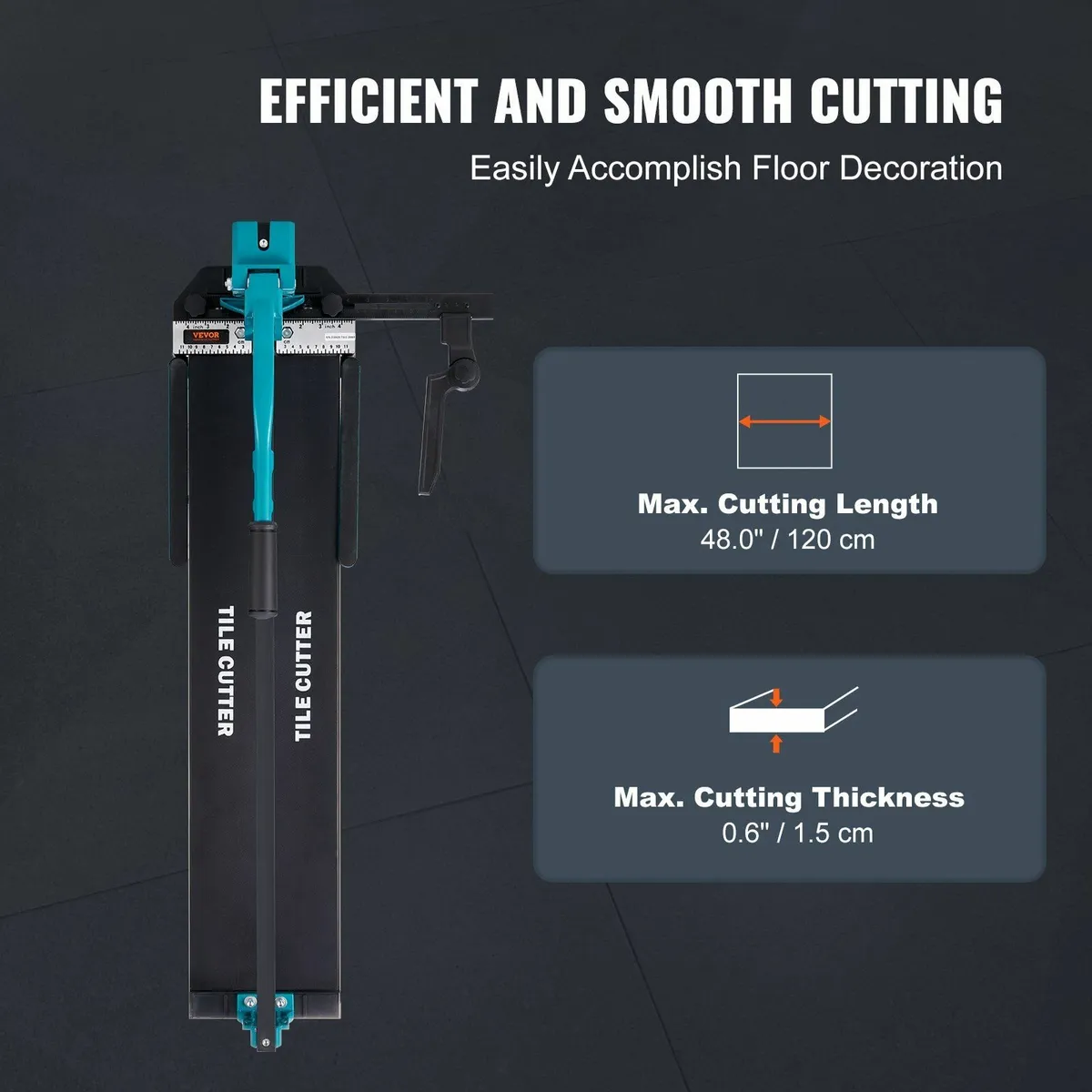 Manual Tile Cutter, 1200mm, Porcelain Ceramic Tile for sale in Co