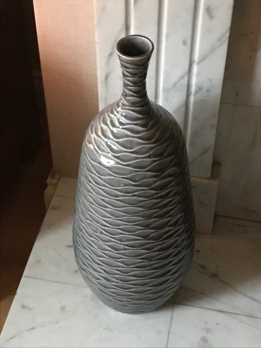 Handmade ceramic 22” vase by Kelly Hoppen - Image 2