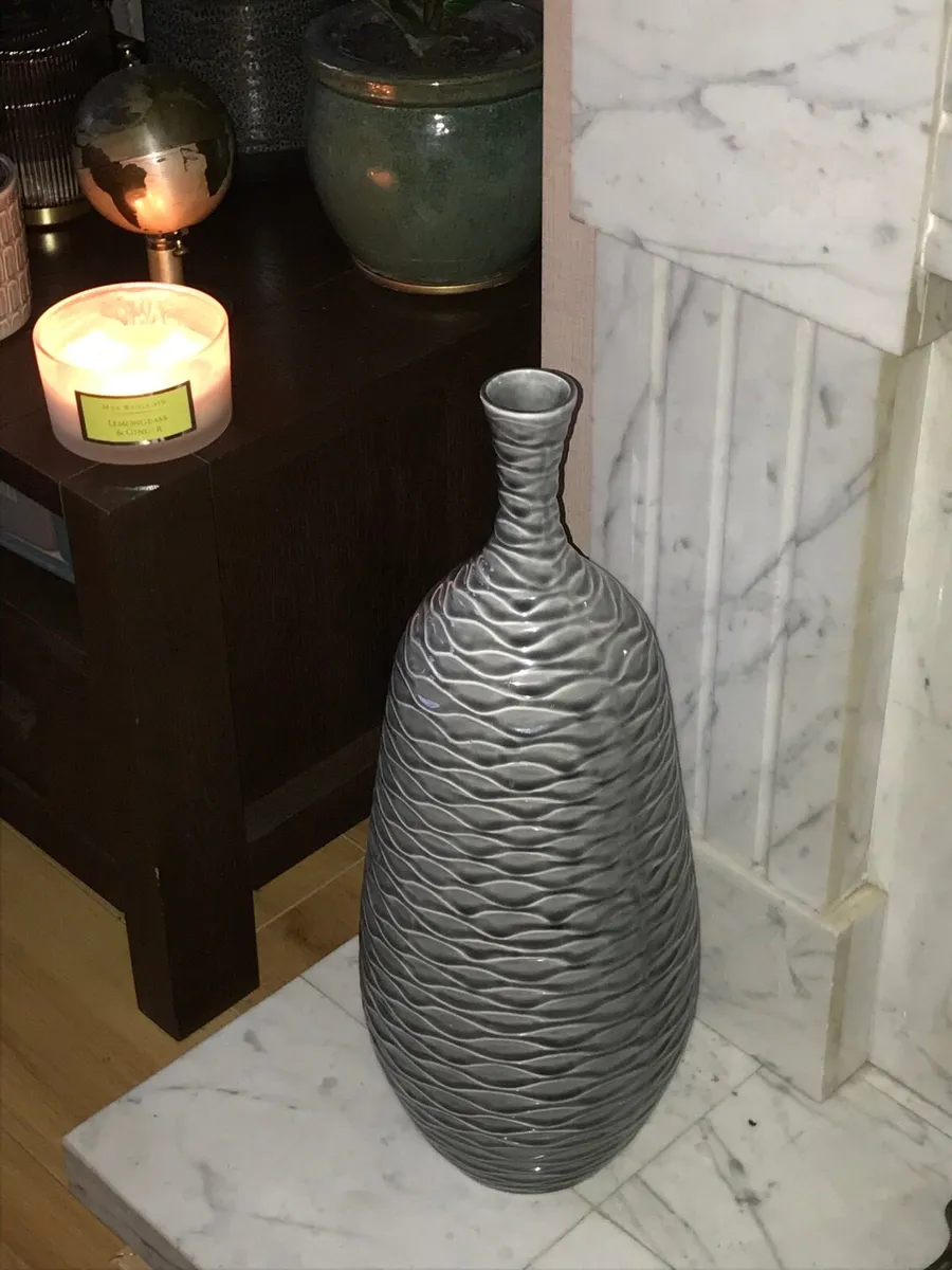 Handmade ceramic 22” vase by Kelly Hoppen - Image 3