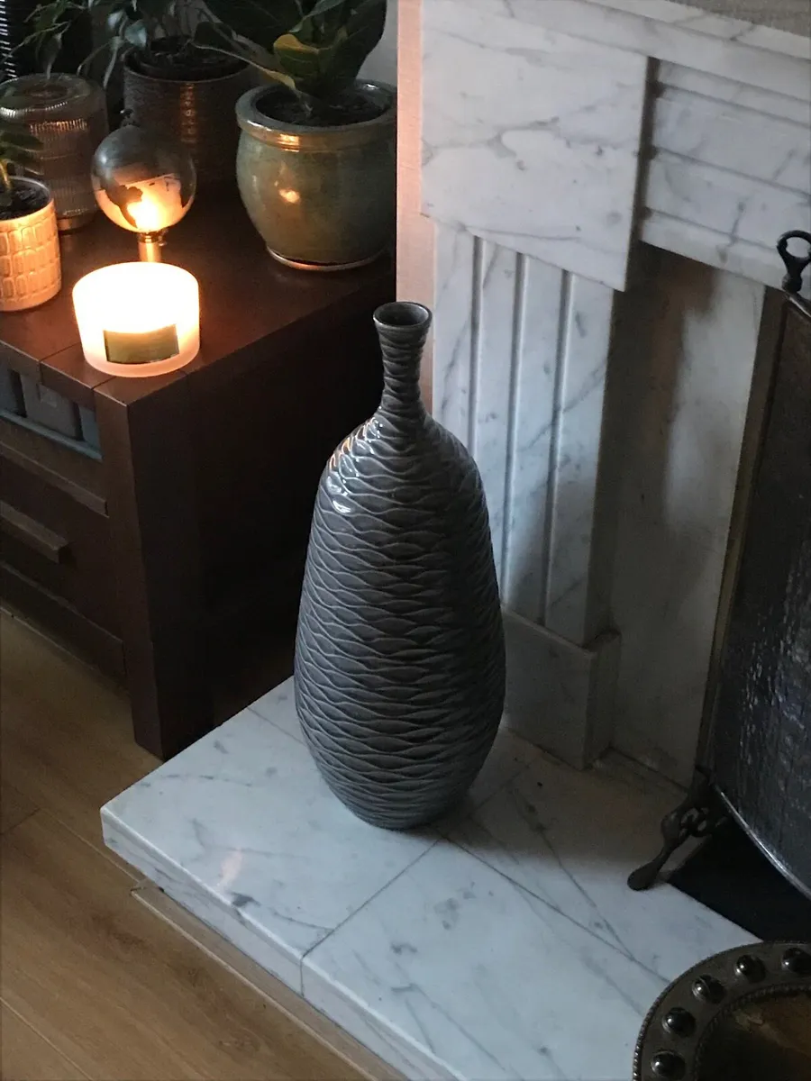 Handmade ceramic 22” vase by Kelly Hoppen - Image 4