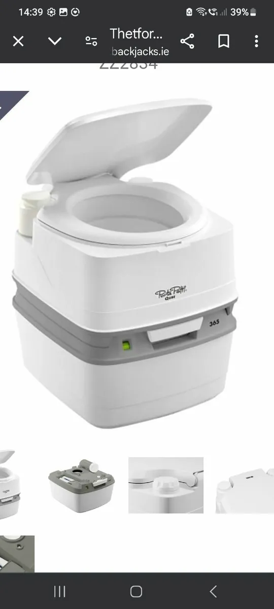 Camping toilet for sale in Co. Wexford for €75 on DoneDeal