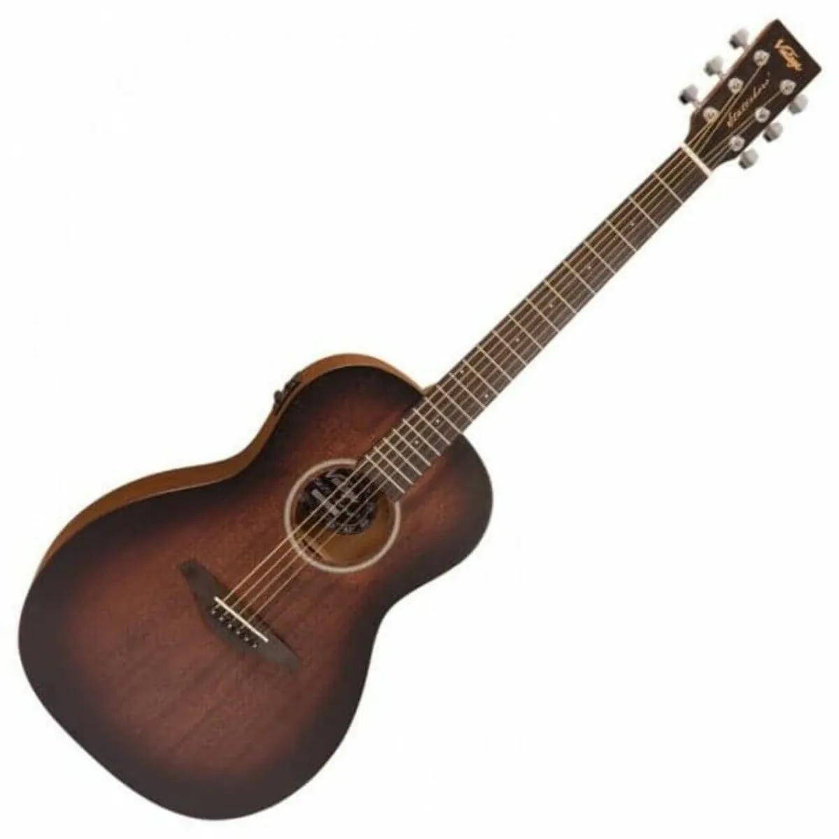 Semi Acoustic Guitar Deluxe Parlour Size - Image 1