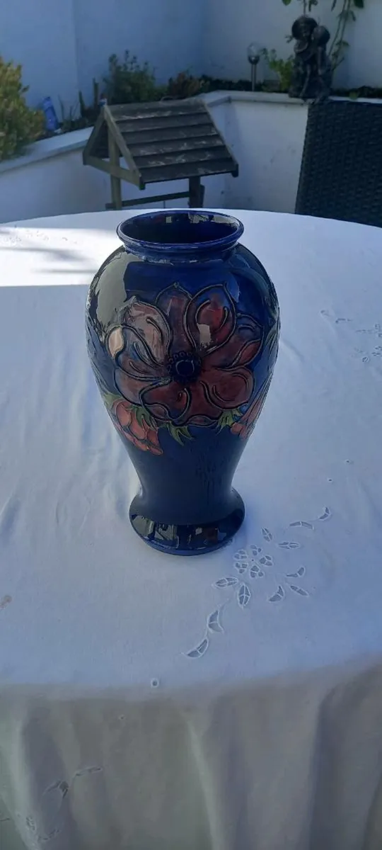 Beautiful Moorcroft Vintage Antique Vase - signed - Image 3