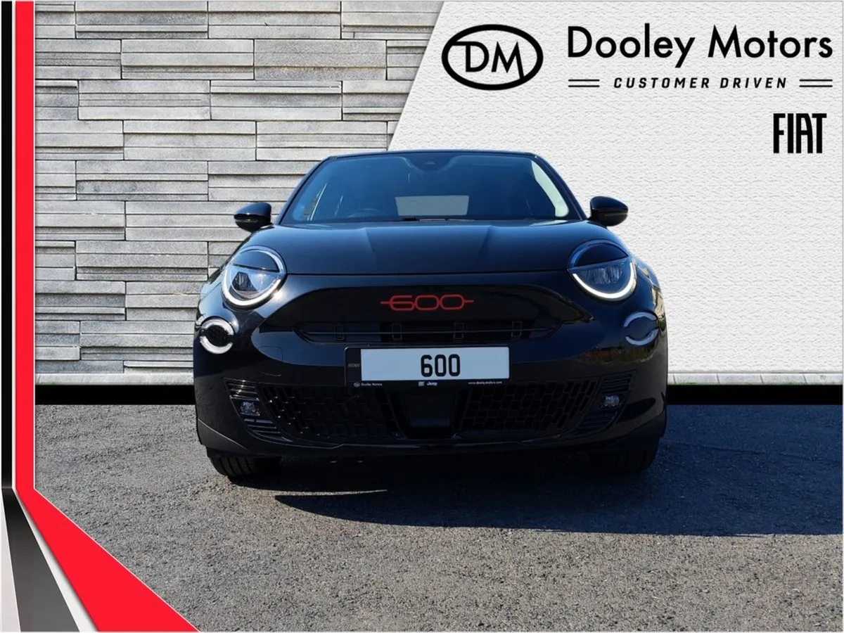 Fiat 600 (red) 54kwh 115kw (156hp) - Image 3