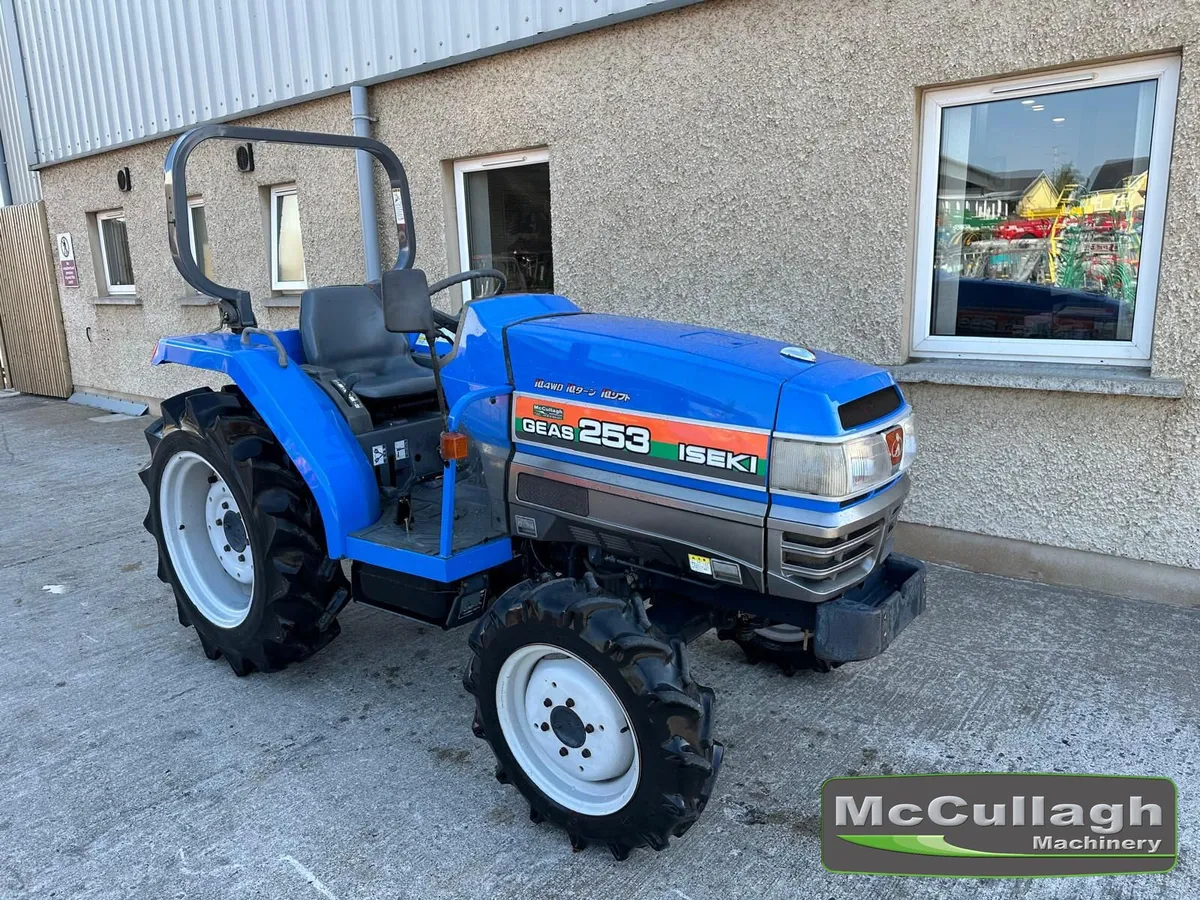 Used Iseki 253 25hp 4wd Compact Tractor - Image 1