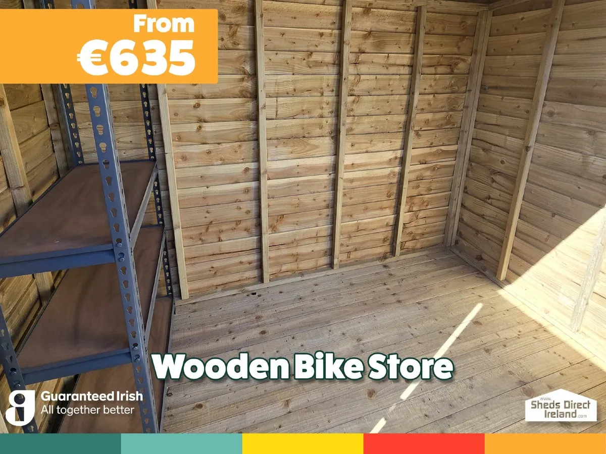 Wooden Bike Shed - Image 4