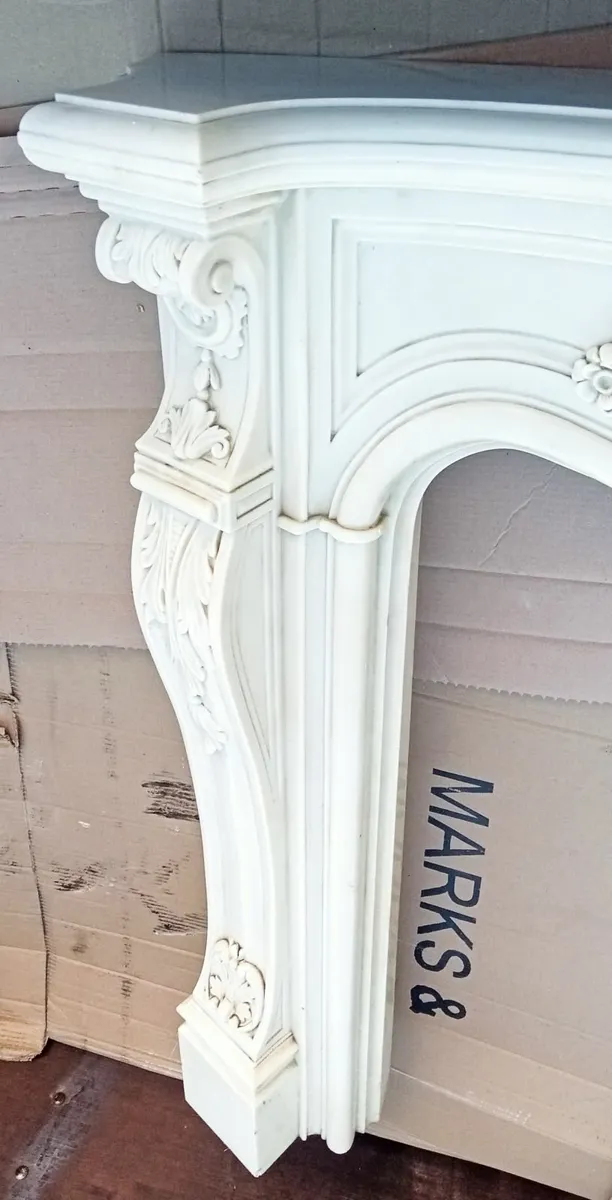 Beautiful Marble Composite Fireplace surround for sale in Co. Donegal