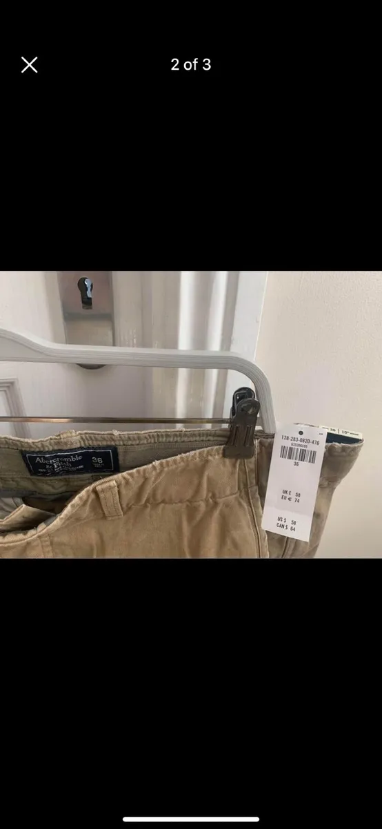 Tommy Hilfiger & Abercrombie men’s cargo shorts - Image 2