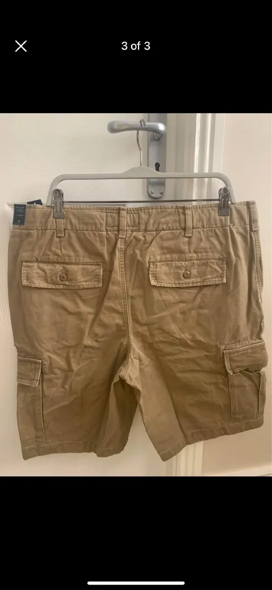 Tommy Hilfiger & Abercrombie men’s cargo shorts - Image 3