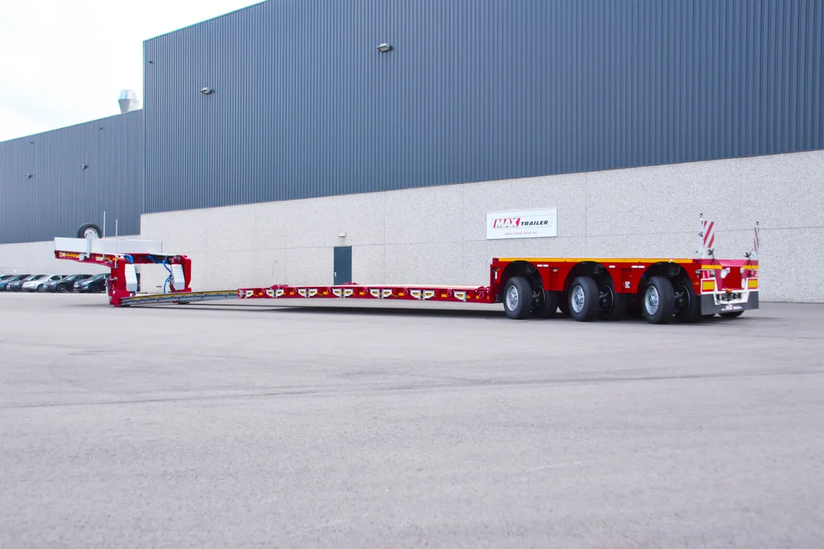 3 axle low bed trailer - Image 4