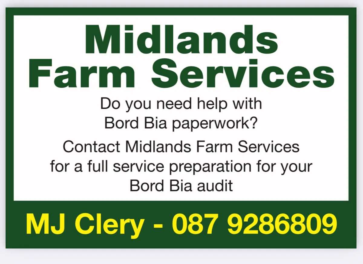 Bord Bia Paperwork (Nationwide)