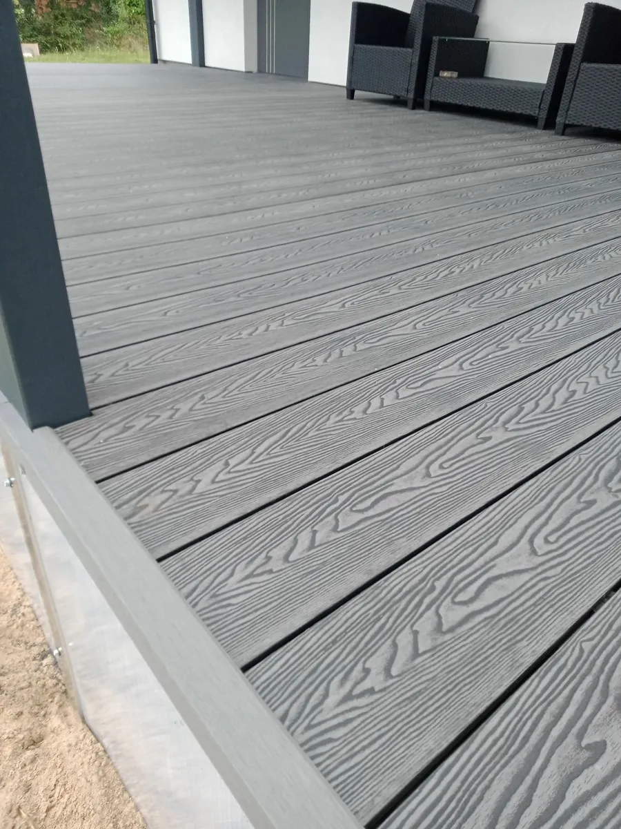 Composite WPC Decking Boards Deep Embossed 3D - Image 1