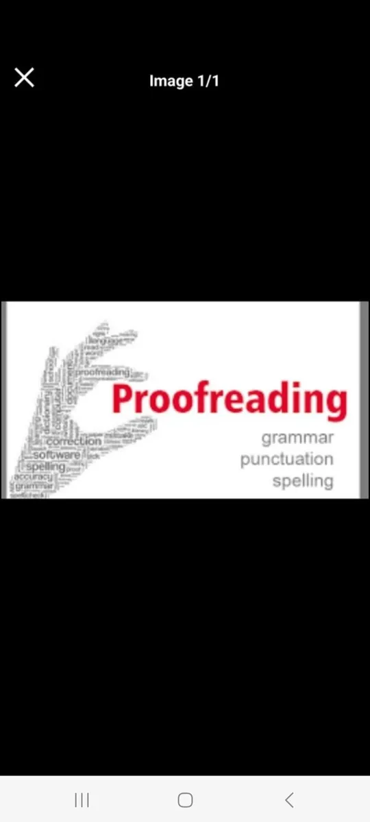 Proof reading of essays, fyps and theses