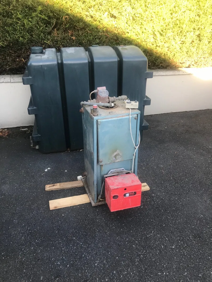 Oil boiler, burner, circulating pump,oil tank for sale in Co. Louth for