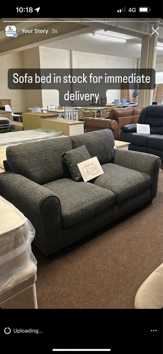 Brand new Tammy sofa Beds reduced for sale in Co. Laois for €350 on