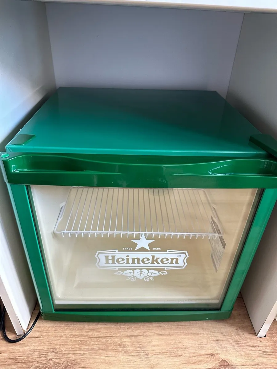 Heineken mini fridge, mini bar for sale in Co. Dublin for €250 on DoneDeal