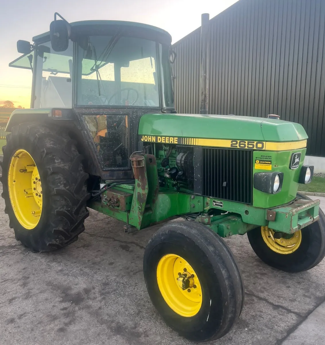 JOHN DEERE 2650 2WD C/W LOADER BRACKETS for sale in Co. Tyrone for £