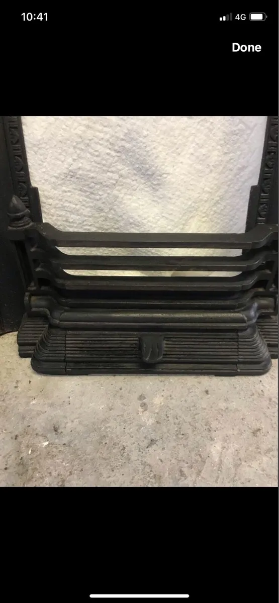 Victorian Cast Iron Fireplace & Grill for sale in Co. Dublin for €460
