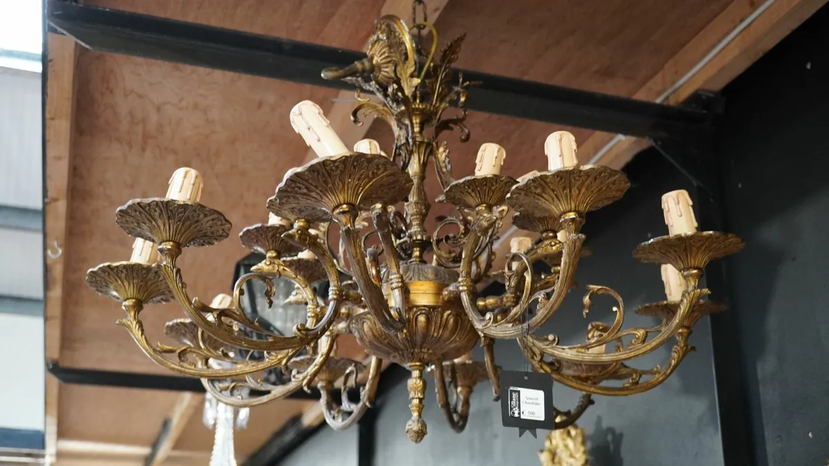 Vintage Spanish Chandelier - Image 3