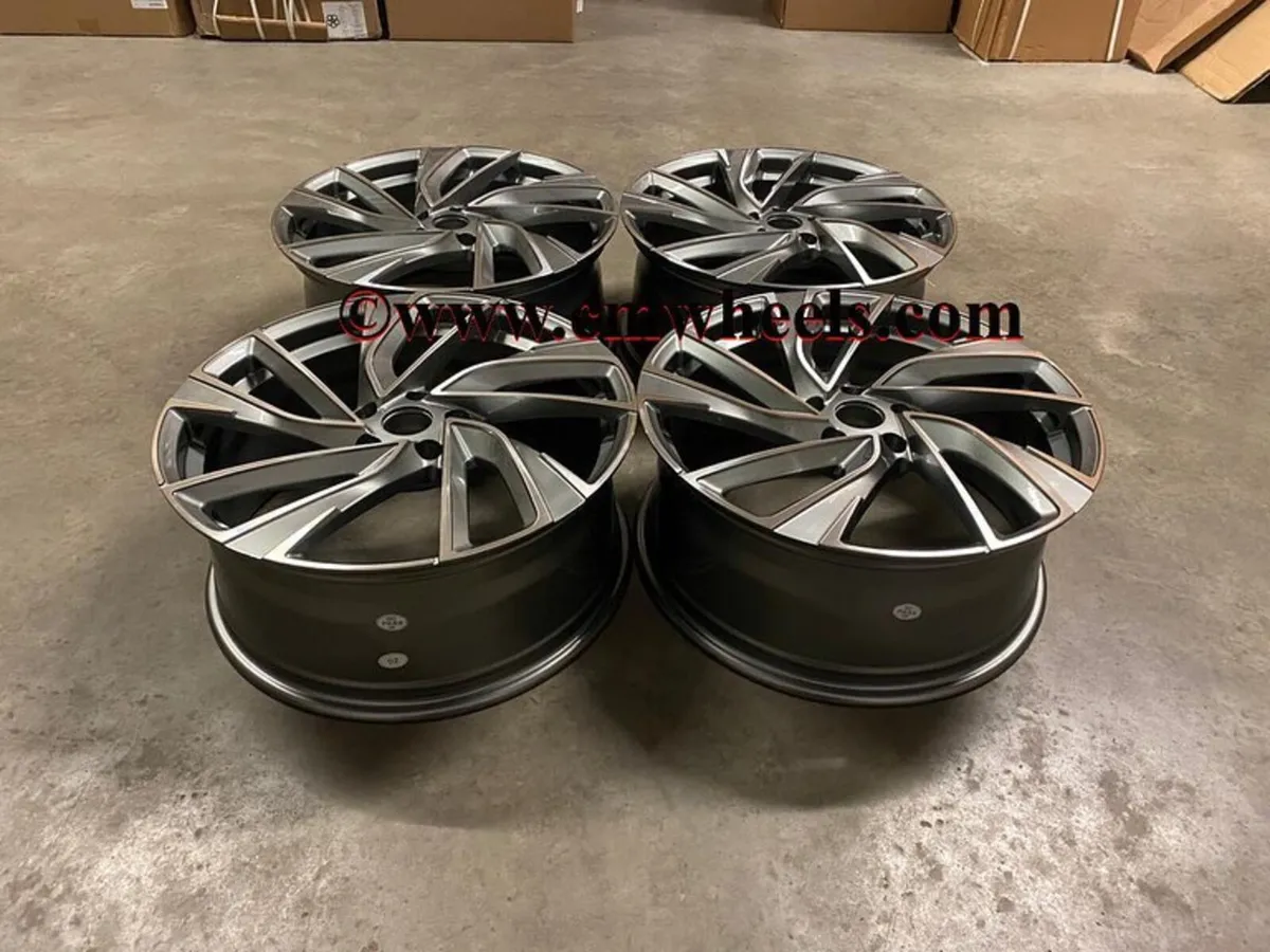 18 19″ Inch VW Golf R Adelaide Style Alloys 5x112 - Image 2