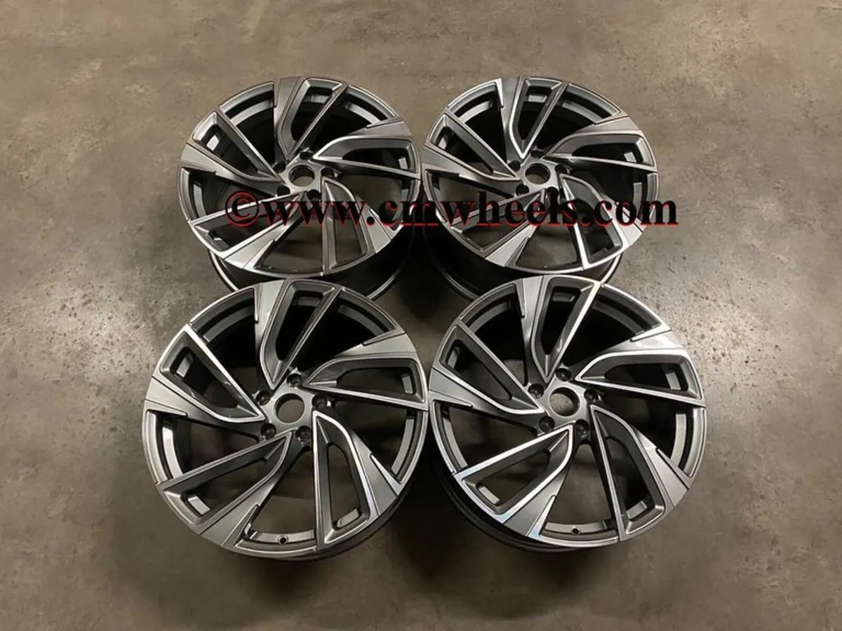 18 19″ Inch VW Golf R Adelaide Style Alloys 5x112 - Image 1