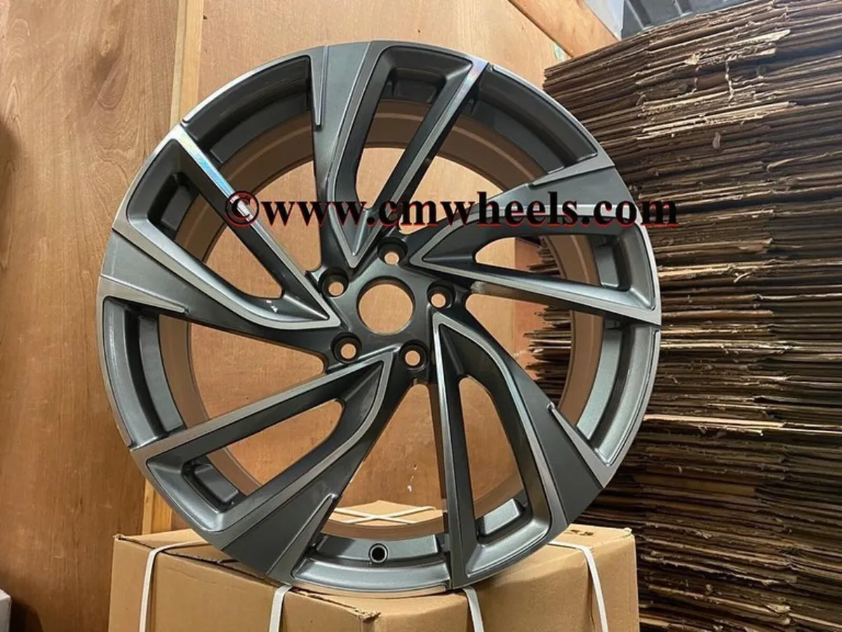 18 19″ Inch VW Golf R Adelaide Style Alloys 5x112 - Image 3