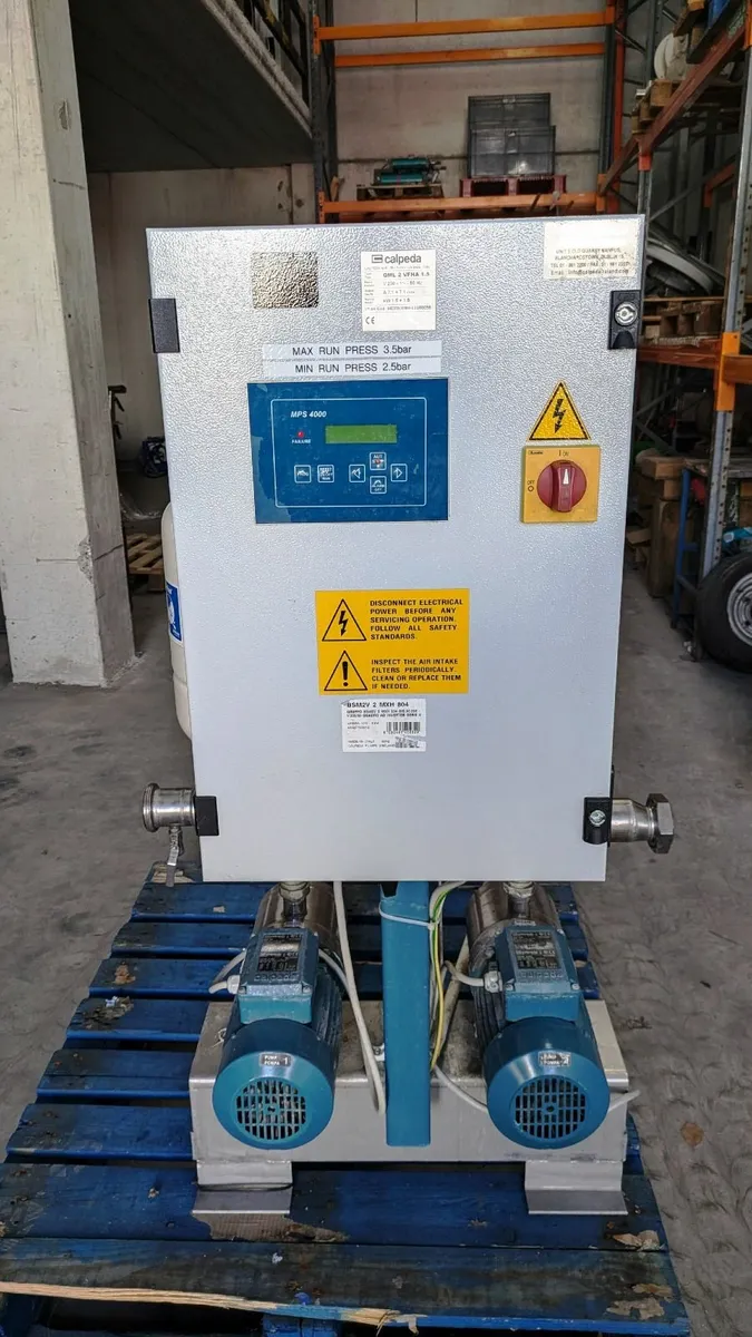 Calpeda Variable Speed Booster Twin Pump - Image 1