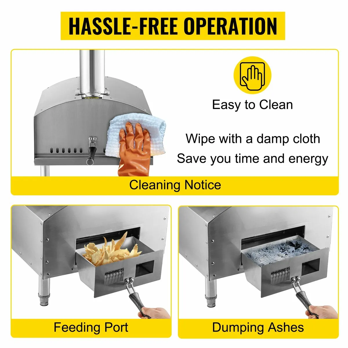 12" Outdoor Pizza Oven With Fast Heating for sale in Co. Clare for €195