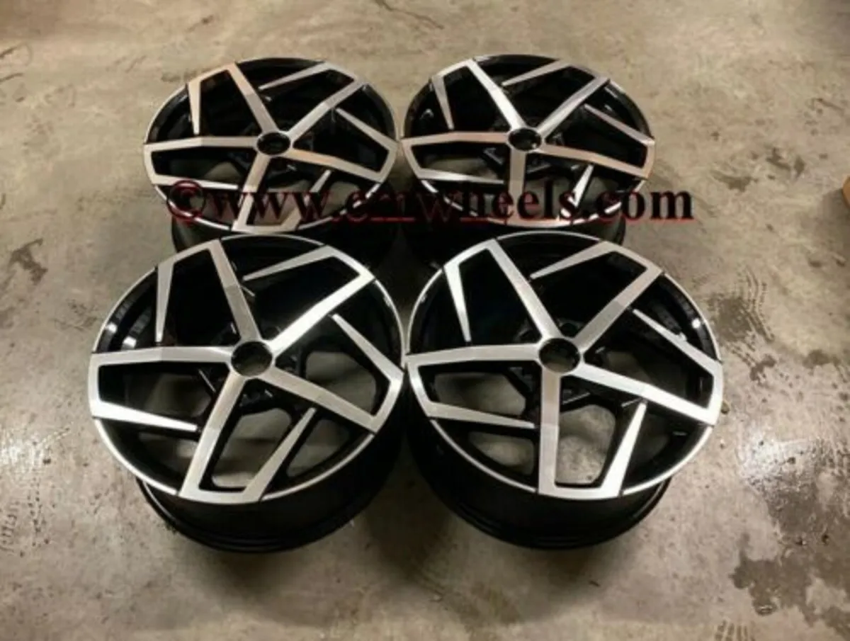 18 19″ Inch VW Golf R Dallas Style Alloys 5x112 - Image 3