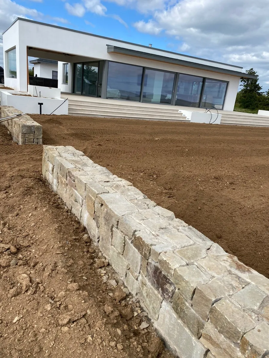 Tipperary Sandstone Garden Walling - Image 1