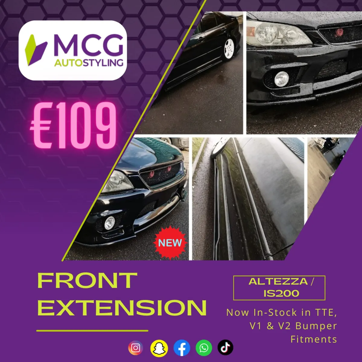 Toyota Altezza/IS200 Parts & Accessories @ MCG - Image 2