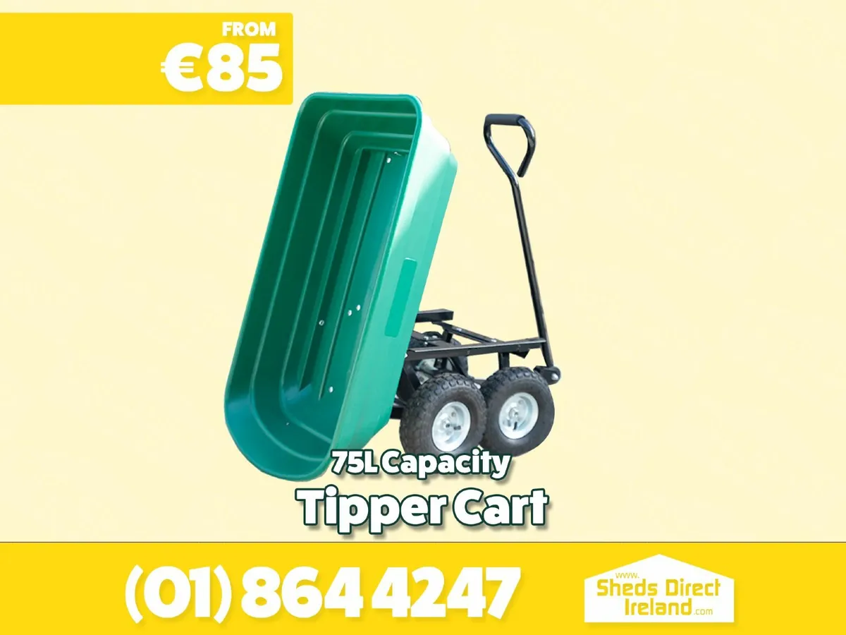 75L Tipping Cart - Image 1