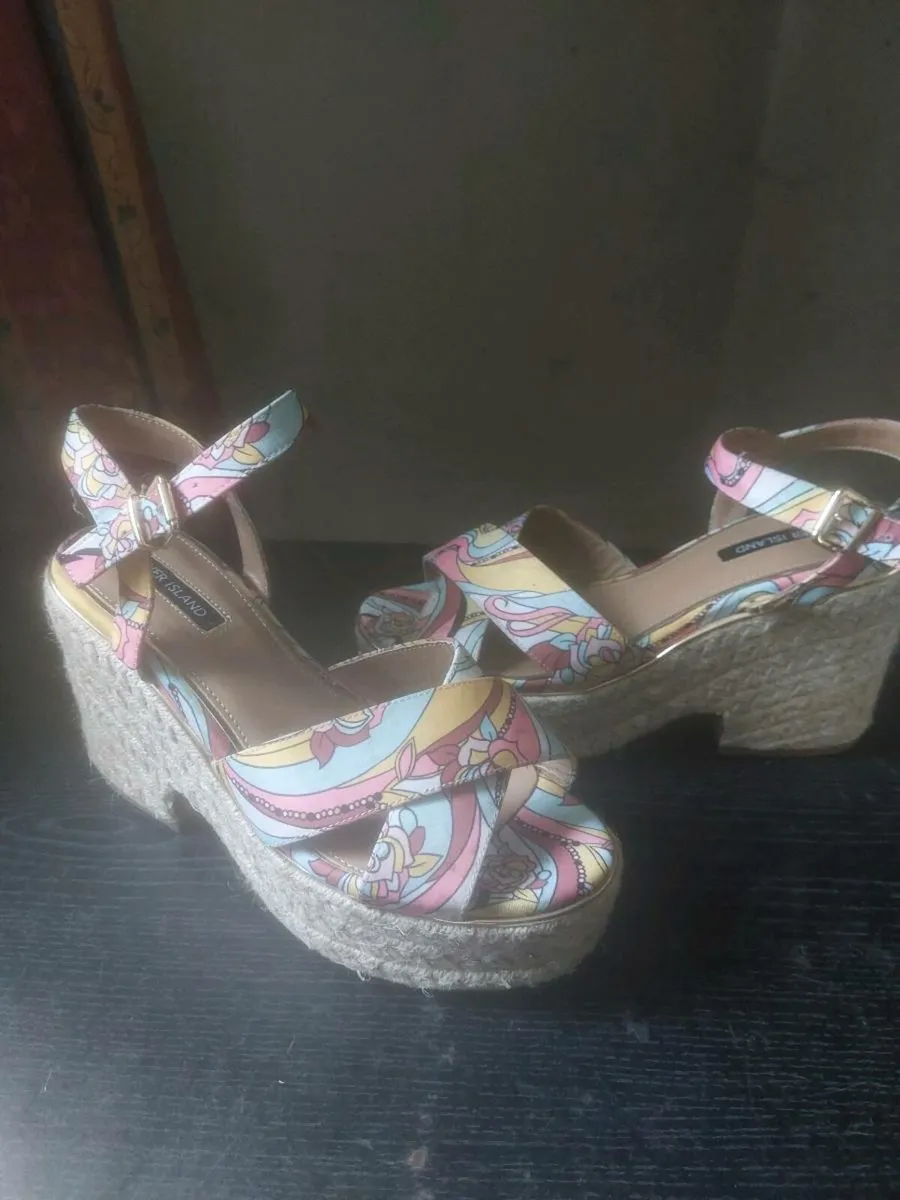 River Island wedge shoes  (free postage) - Image 1