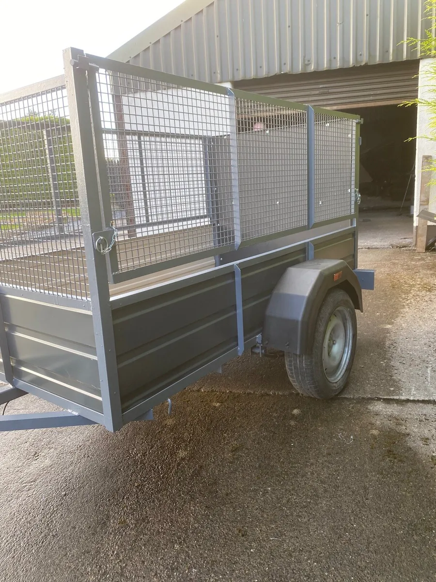 6x4 car trailer ramp&creels - Image 4