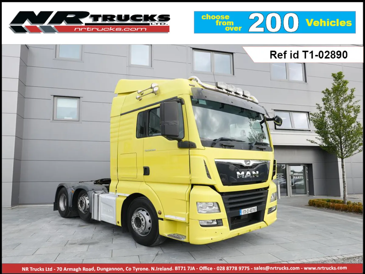 2017 Man TGX 26.500 Sleeper Cab 6x2 - Image 1