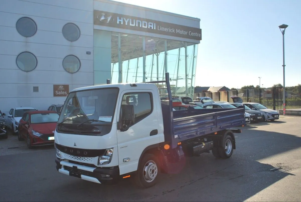 Mitsubishi Canter Fuso 3c13 Tipper 3.5t IN Stock - Image 1