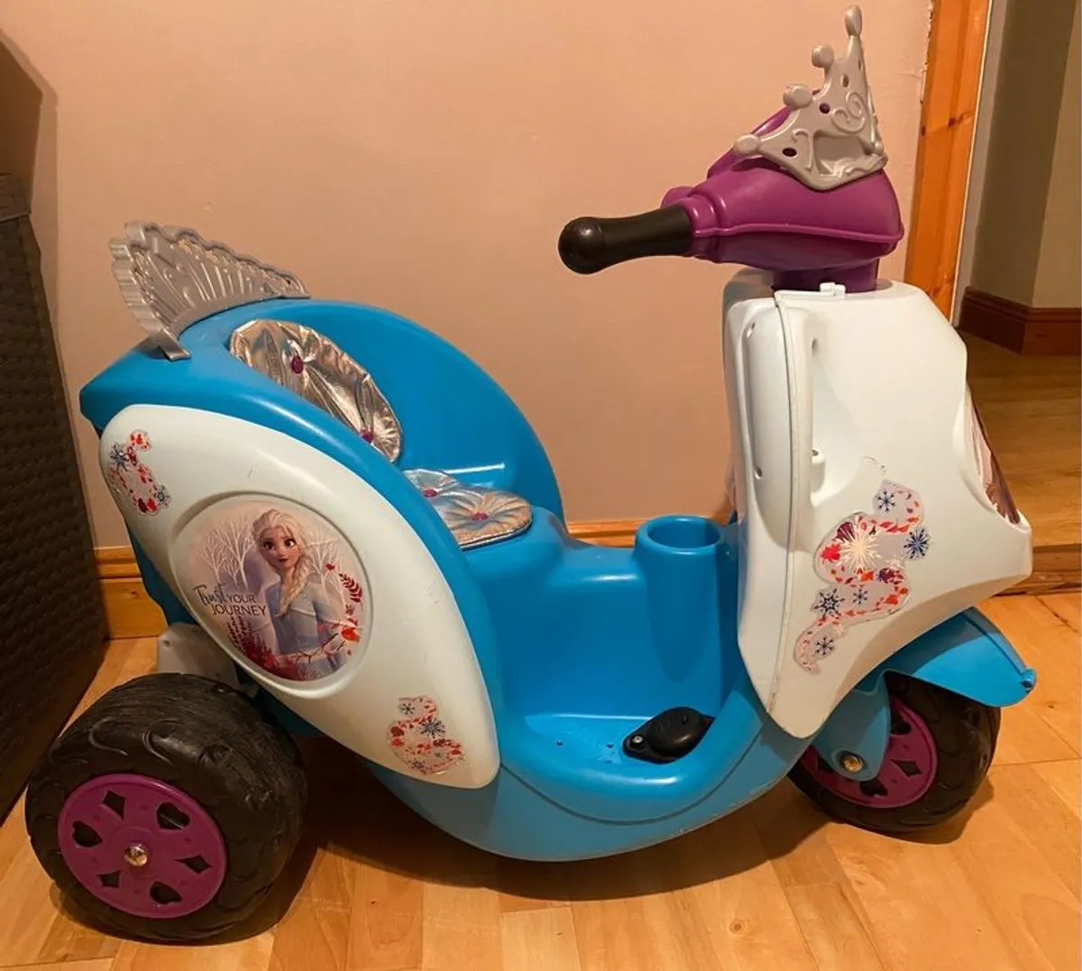 Disney Frozen Battery Scooter 6V for sale in Co. Meath for 60 on DoneDeal