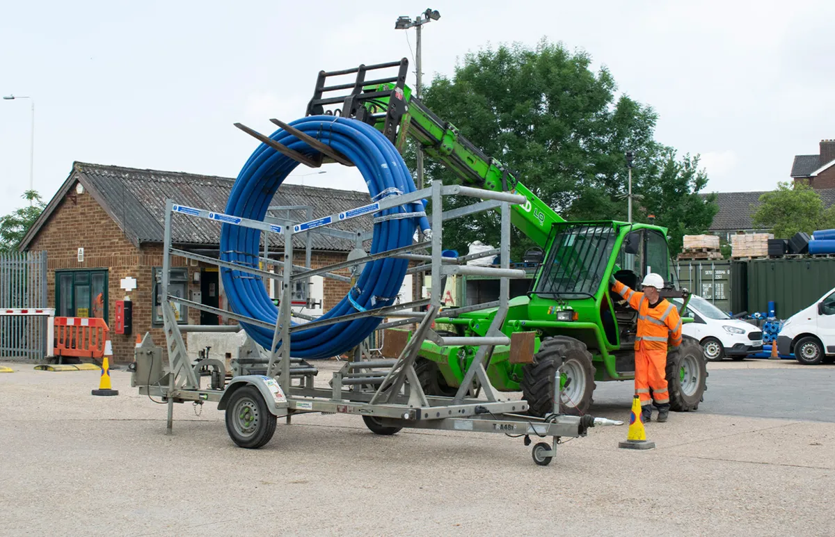 Pipe Coil Trailer For Hire - Image 1