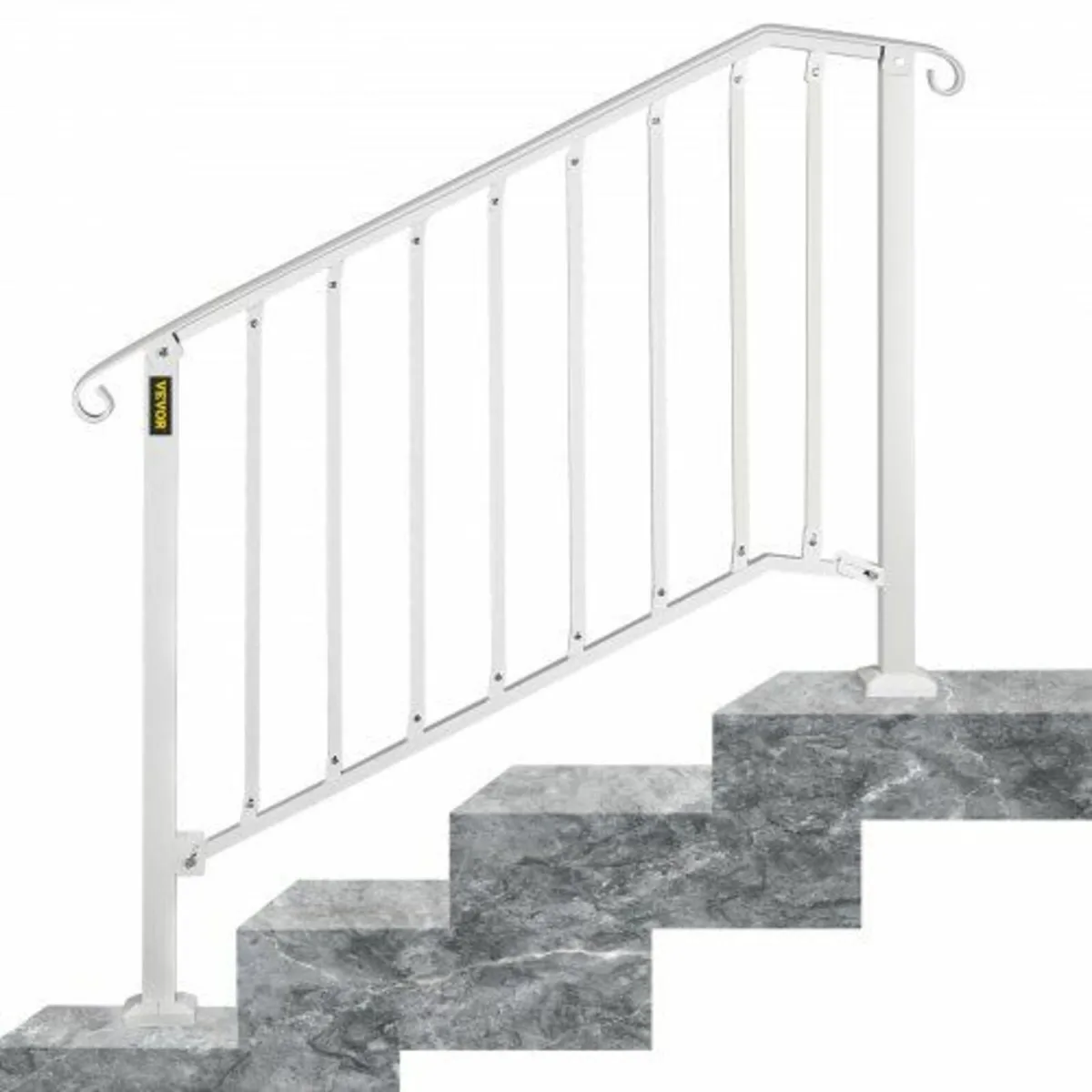 Wrought Iron Handrail Stair Rail Kit Adjustable fo for sale in Co