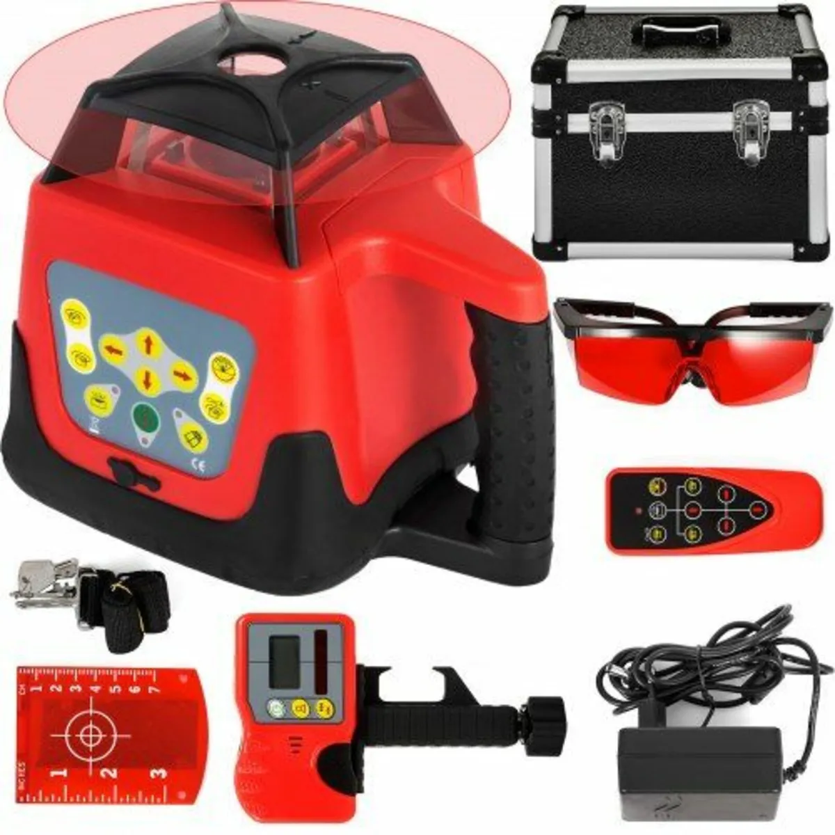 Red Laser Level Rotary Self Leveling Measuring Aut for sale in Co