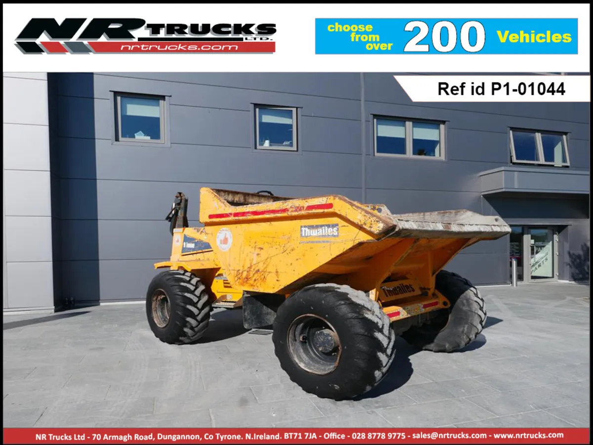 2016 Thwaites 9 Ton Dumper - Straight Tip Skip - Image 1