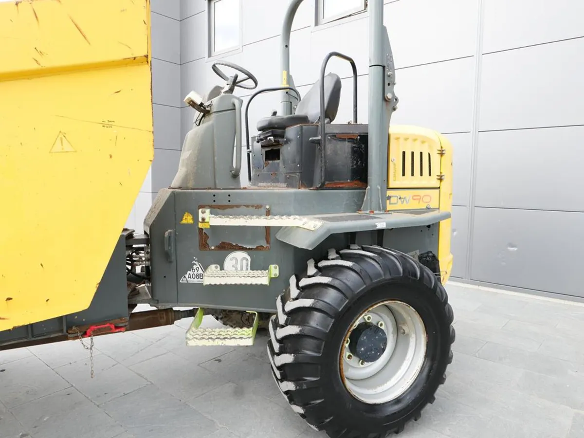 2016 Wacker Neuson DW90 9 Ton Dumper - Straight - Image 4