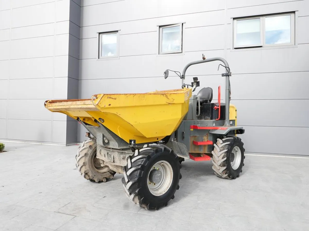 2019 Wacker Neuson DW60 6 Ton Swivel Skip Dumper - Image 3