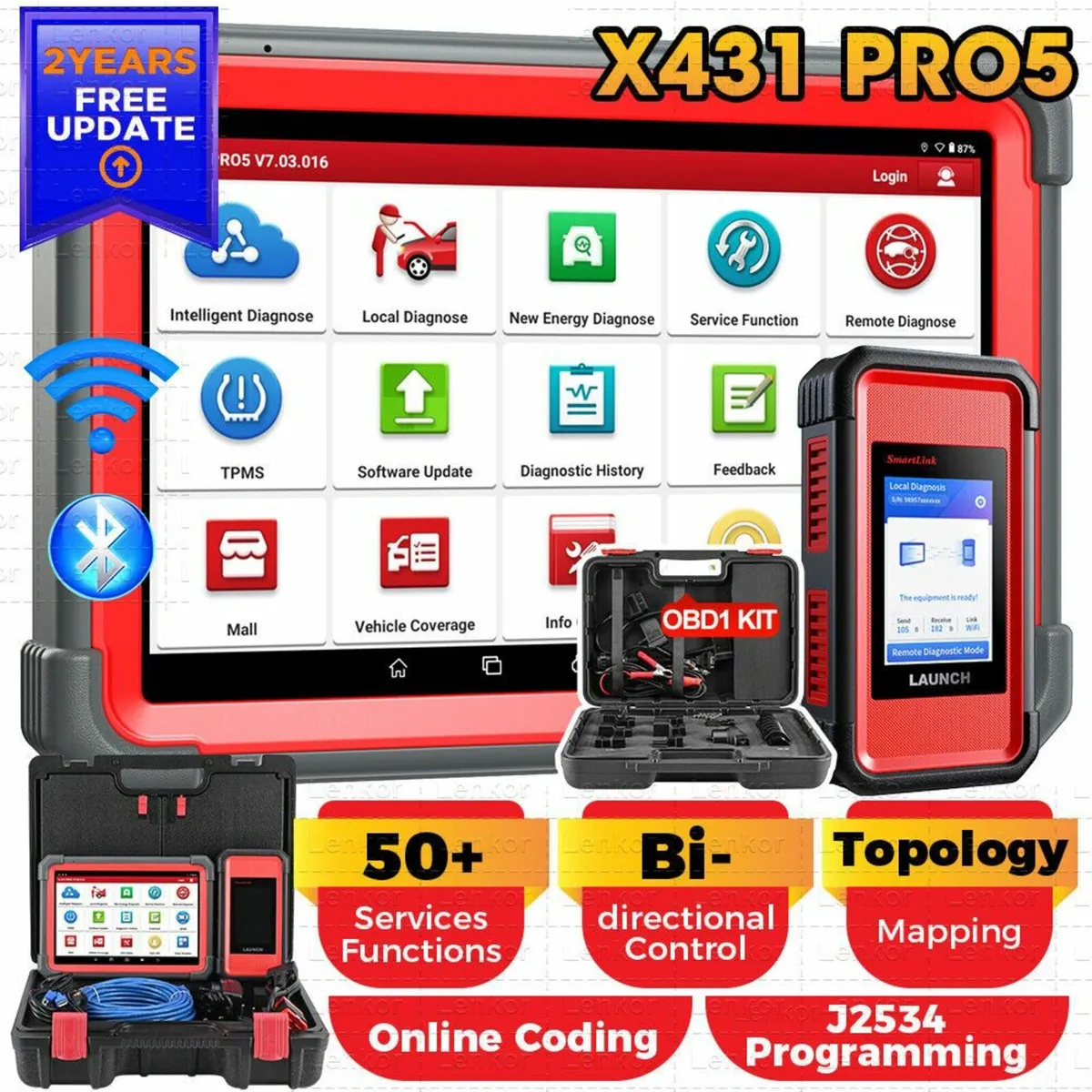 Launch X431 PRO5 SmartLink 2.0 Diagnostics - Image 1