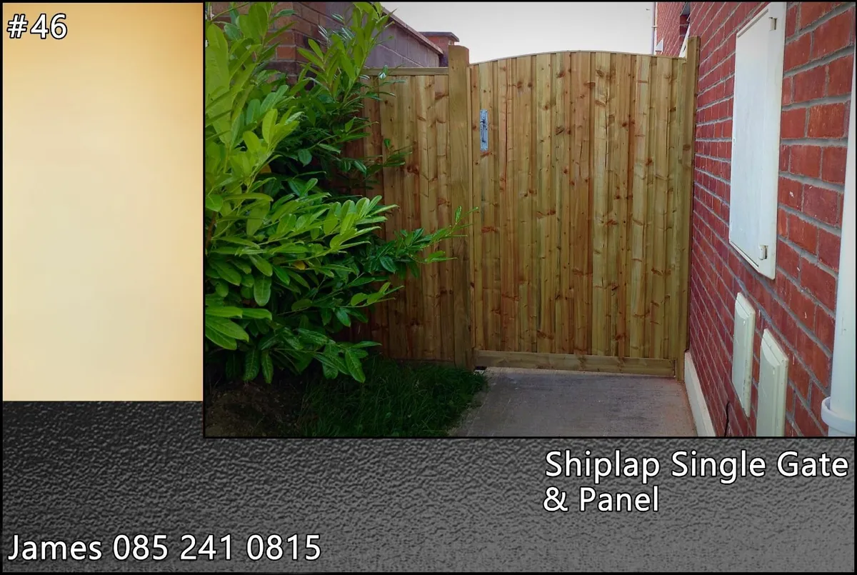 Timber Gates Free Installation for sale in Co. Laois for €320 on DoneDeal