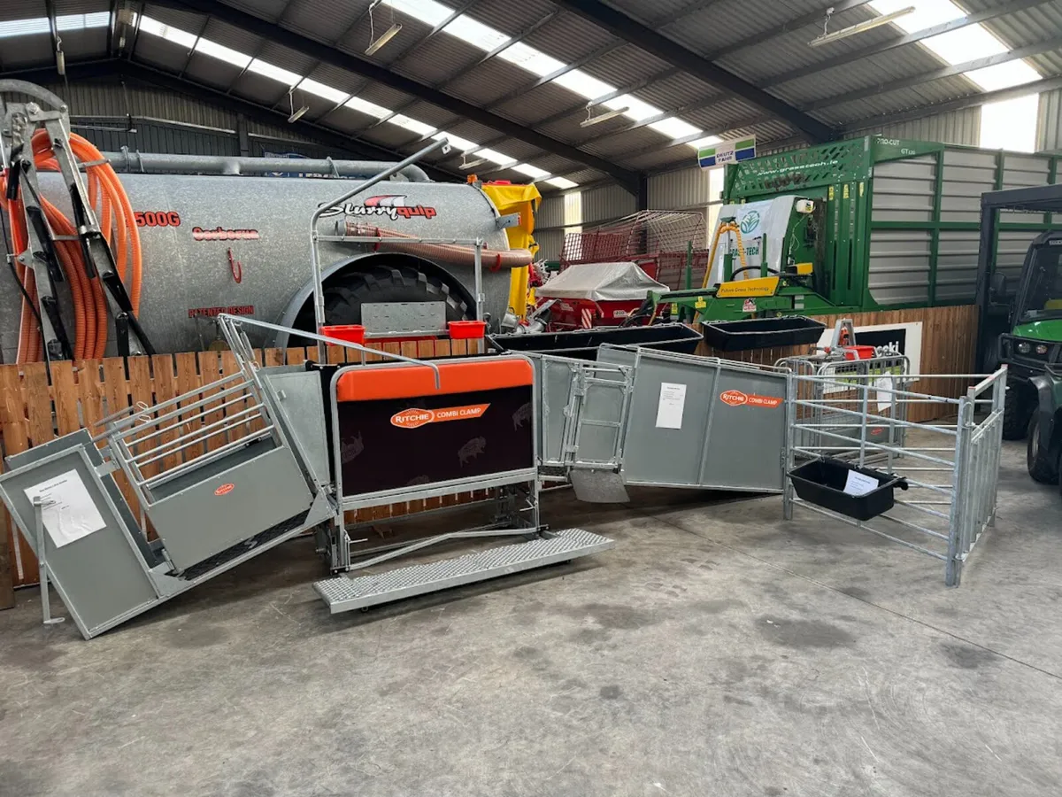 New Ritchie Combi Clamp & 3 Way Shedder